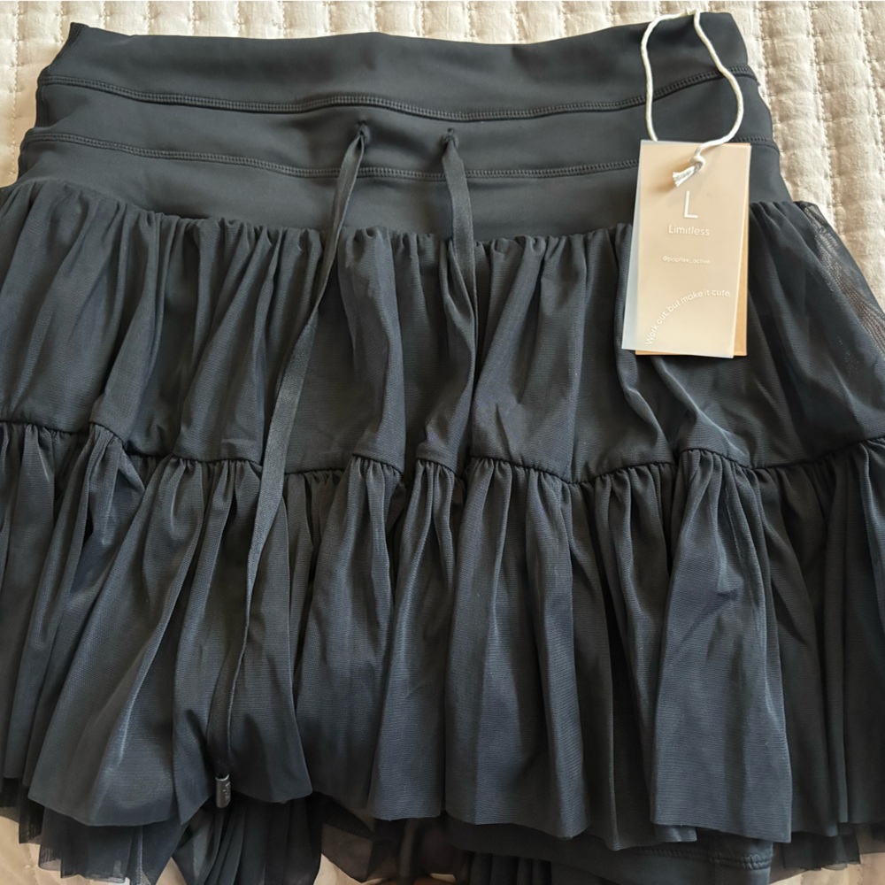 POPFLEX pirouette skort with pockets